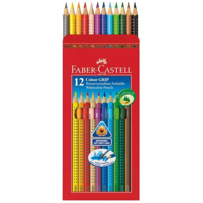 Faber Castell Lápis de Cor Grip Caixa de 12 Unidades