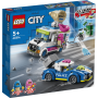 Lego City - Perseguição Policial de Carro de Sorvetes