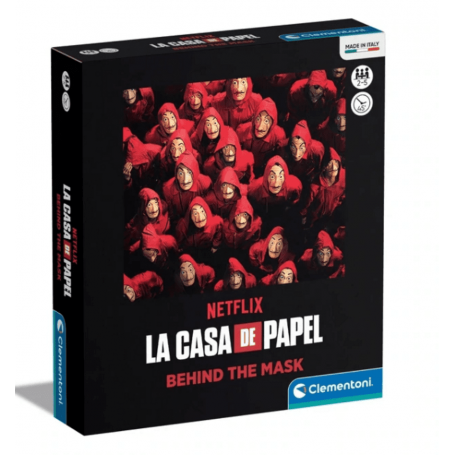 Clementoni - La Casa de Papel: Behind the Mask