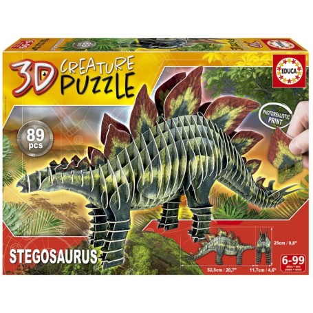 Educa - Puzzle 3D Stegosaurus
