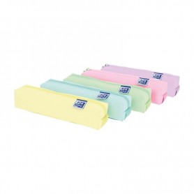 Oxford - Estojo Quadrado Pequeno, Cores Pastel Oxford - Estojo Quadrado Pequeno, Cores Pastel