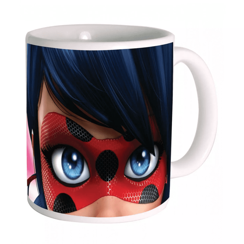 Caneca LadyBug Miraculous.