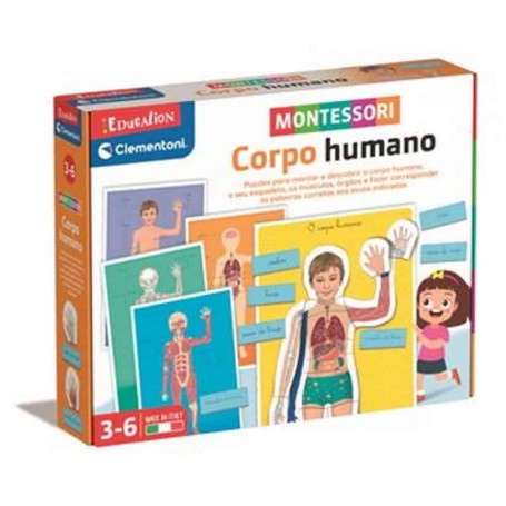 Clementoni - Montessori: Corpo Humano