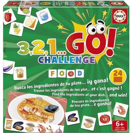 Educa - 3,2,1 Go Challenge Food