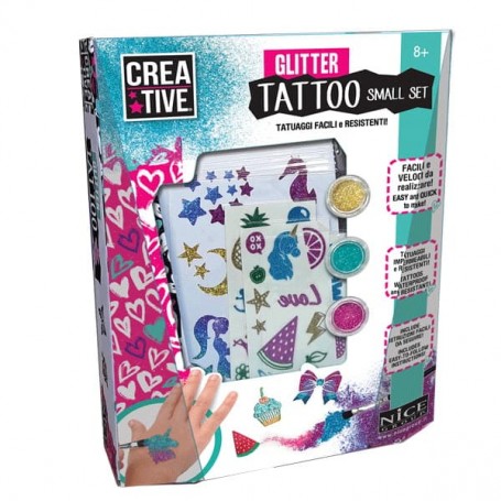 Creative - Tatuagens com Glitter pequenas