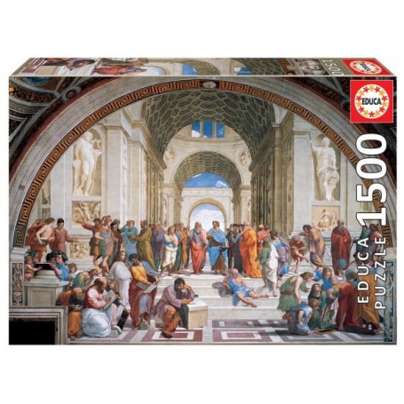 Educa - Puzzle Escola de Atenas de 1500 peças