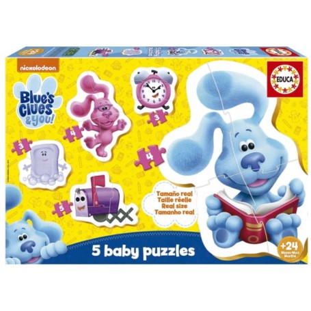 Educa - Puzzle Baby: Pistas Da Blue
