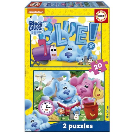 Educa - Puzzle As Pistas da Blue 2X20 peças