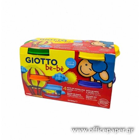 Giotto Be-bè - Pack Pasta de Modelar 4x100gr II