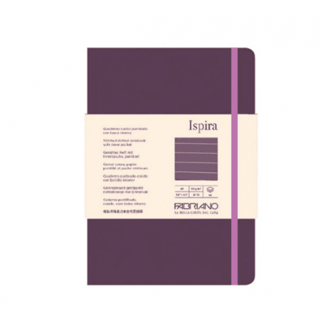 Fabriano - Caderno Ispira Soft de Linhas: Violeta