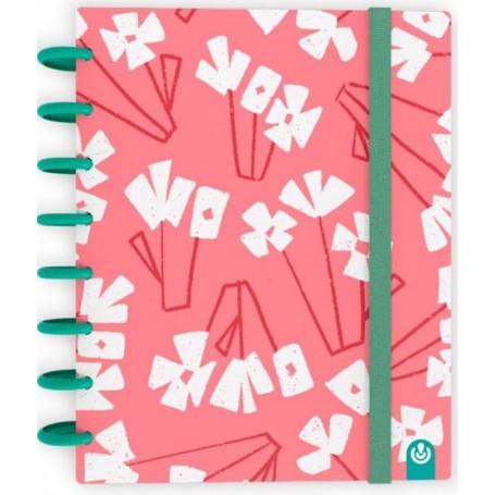 Carchivo - Edição Limitada: Caderno Smart Notebook A5, Pautado, Rosa