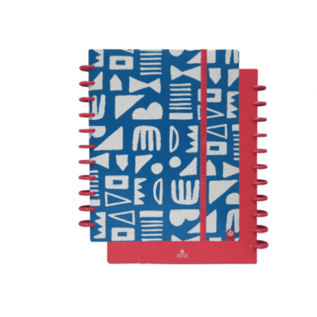 Carchivo - Edição Limitada: Caderno Smart Notebook A4, Pautado, Azul