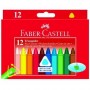 Faber-Castell - Caixa Com 12 Lápis Cera Triangulares
