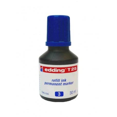 Edding - Tinta para marcador T25 30ml Azul