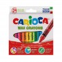 Lápis De Cera Carioca Com 24 unidades