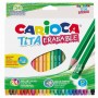 Carioca - Lápis Cor Carioca Tita Erasable 24 Cores