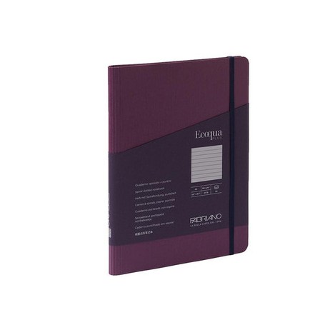 Fabriano- Caderno Ecoqua Plus A5 Linhas: Purpura