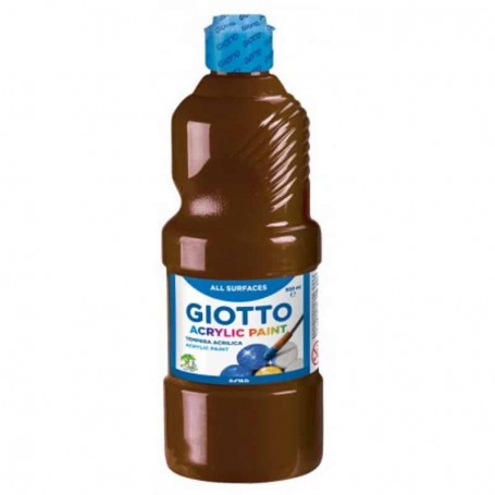 Giotto - Guache Acrílico Castanho 500 ML