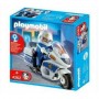 PlayMobil - Moto De Policia Com Luzes