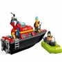 Lego - City: Barco De Resgate Bombeiros