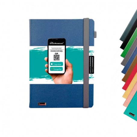 The SmartNotebook - Caderno Smart, A5, Azul