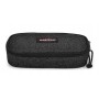 Eastpak - Estojo Oval Preto com glitter