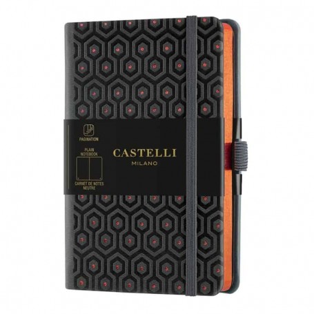 Castelli Italy - Bloco de Apontamentos Liso Honey Copper 9x14