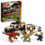 Lego Jurassic World - Transporte De Piroraptor E De Dilofossauro