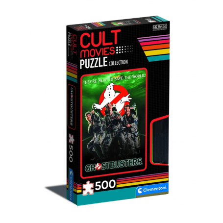 Clementoni - Puzzle Cult Movies: Ghostbuster 500 Peças