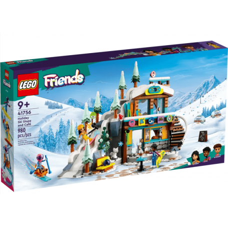 Lego Friends - Pista De Esqui e Café de Férias