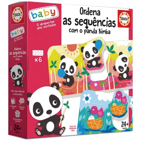 Educa - Ordena as Sequências Com o Panda