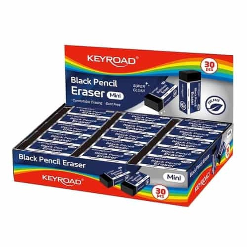 KeyRoad - Mini Borracha Preta Suave