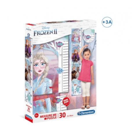 Clementoni - Puzzle Medição 30 Peças: Frozen II