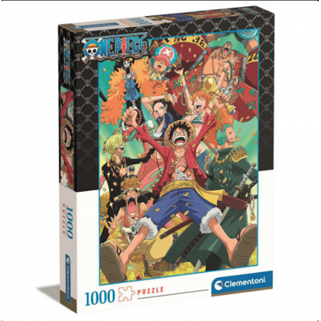 Clementoni- Puzzle de 1000 Peças: One Piece 2