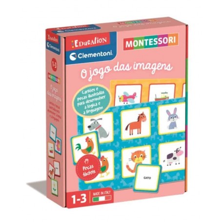 Clementoni Montessori - O Jogo das Imagens