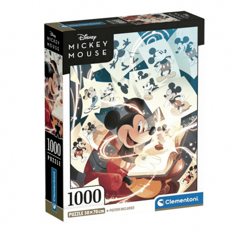 Clementoni - Puzzle 1000 Peças Rato Mickey