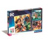 Clementoni - Puzzle Quadrado 3X48 peças: DC Comics Liga da Justiça