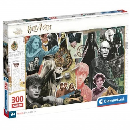Clementoni - Puzzle de 300 peças: Super Harry Potter