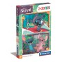 Clementoni - Super Color: Puzzle 2x20 peças Stitch