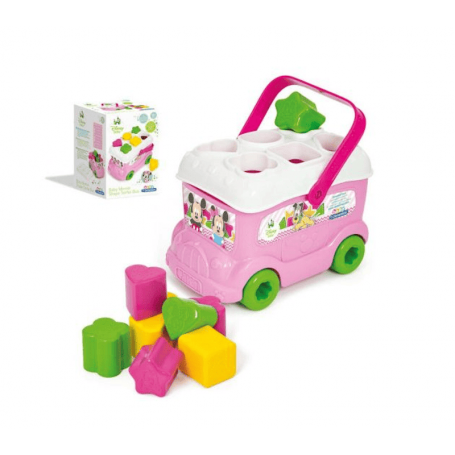 Disney Baby Clementoni - Minnie Autocarro De Formas