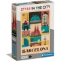 Clementoni - Puzzle Estilo na Cidade 1000 peças: Barcelona
