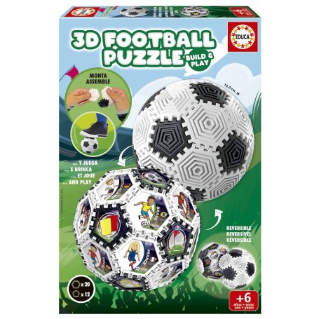 Educa - Puzzle Futebol 3D