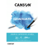 Canson - Bloco Graduate Aguarela, A3, 250Gr