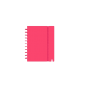 Carchivo - Caderno Smart Notebook Ingeniox Foam, A4, 80 Folhas, Pautado, Vermalho