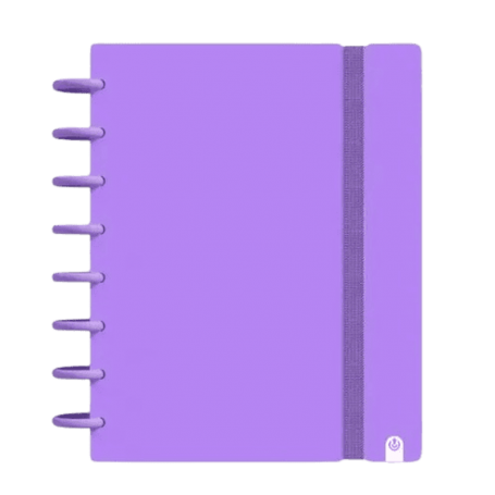 Carchivo - Caderno Smart Notebook Ingeniox Foam, A4, 80 Folhas, Pautado, Violeta