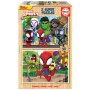 Educa - Puzzle 2X25 Peças Spidey e Amigos