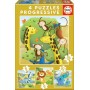 Educa - Puzzle Progressivos Animais Selvagens 12+16+20+25 Peças