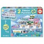 Educa - Puzzle 2X100 Peças Barco Dentro e Fora