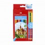 Faber-Castel - Eco 12 Lápis De Cor + 3 Bicolor