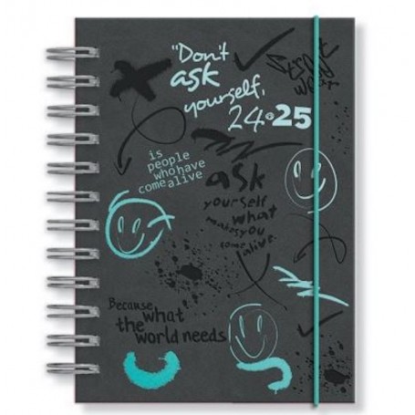 Papiro - Agenda Escolar Tucson A5 Smile 2024/2025